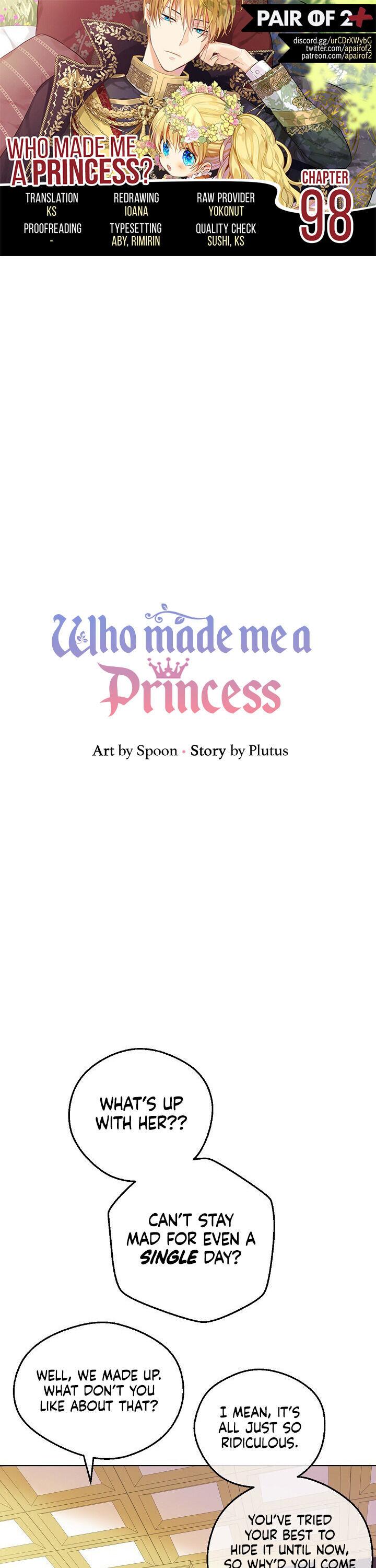 Who Made Me A Princess, Chapter 98 image 01