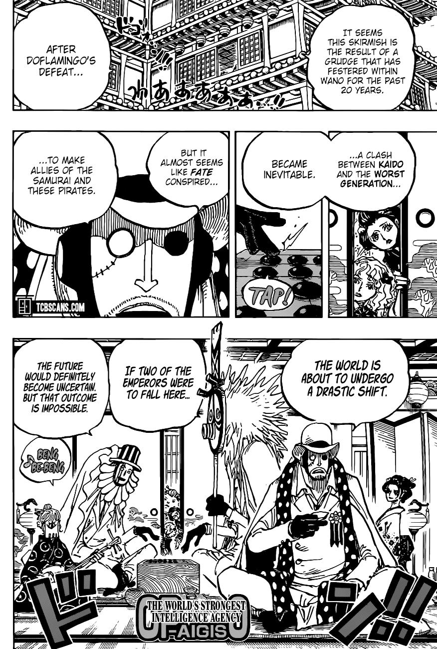 One Piece, Chapter 1003 image 011