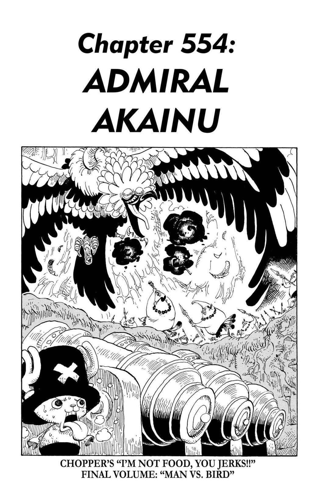 One Piece, Chapter 554 image 1