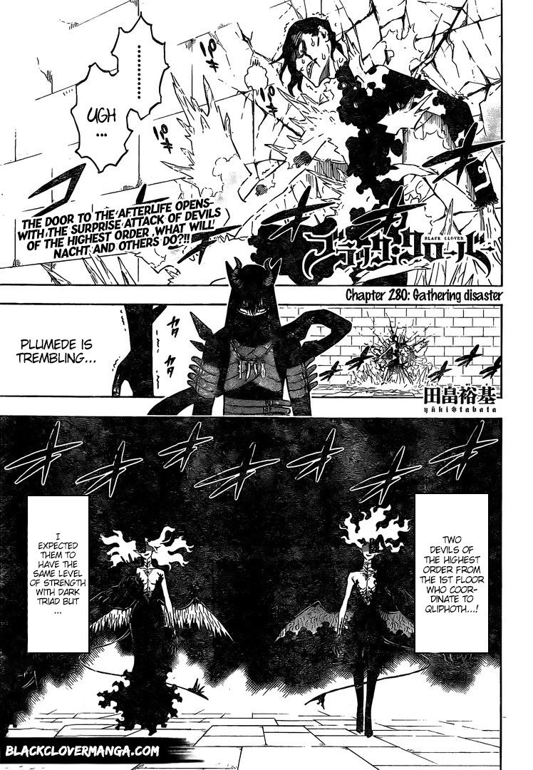 Black Clove, Chapter 280 image 01