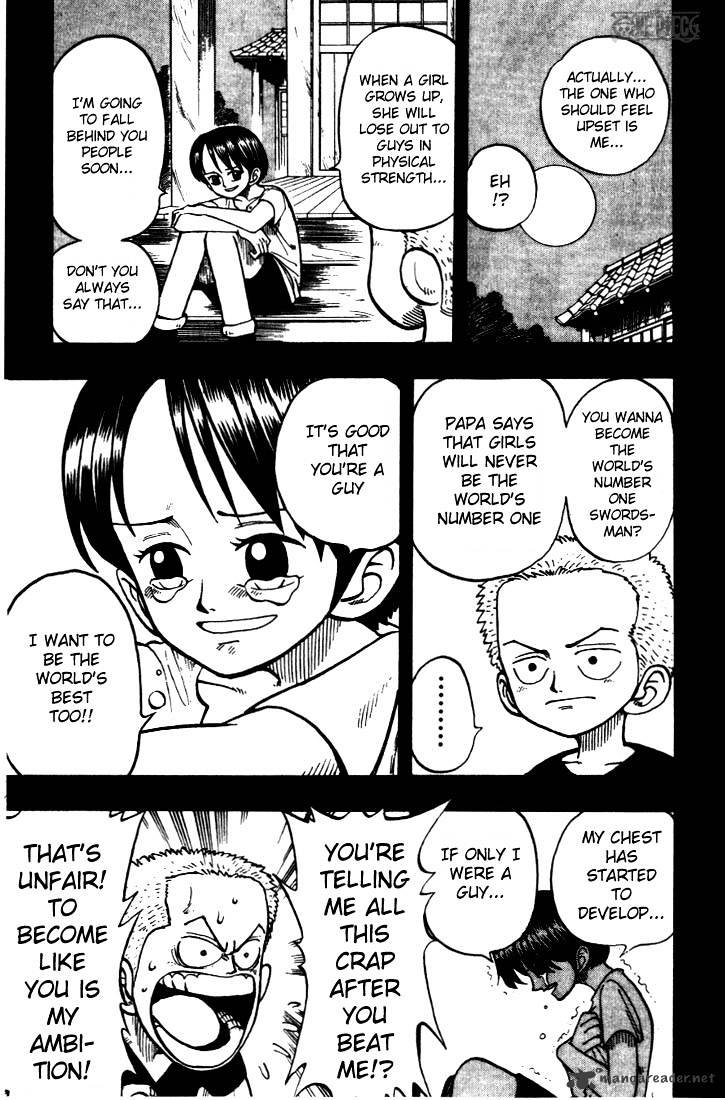One piece, Chapter 5  Pirate King And The Great Swordsman image 14