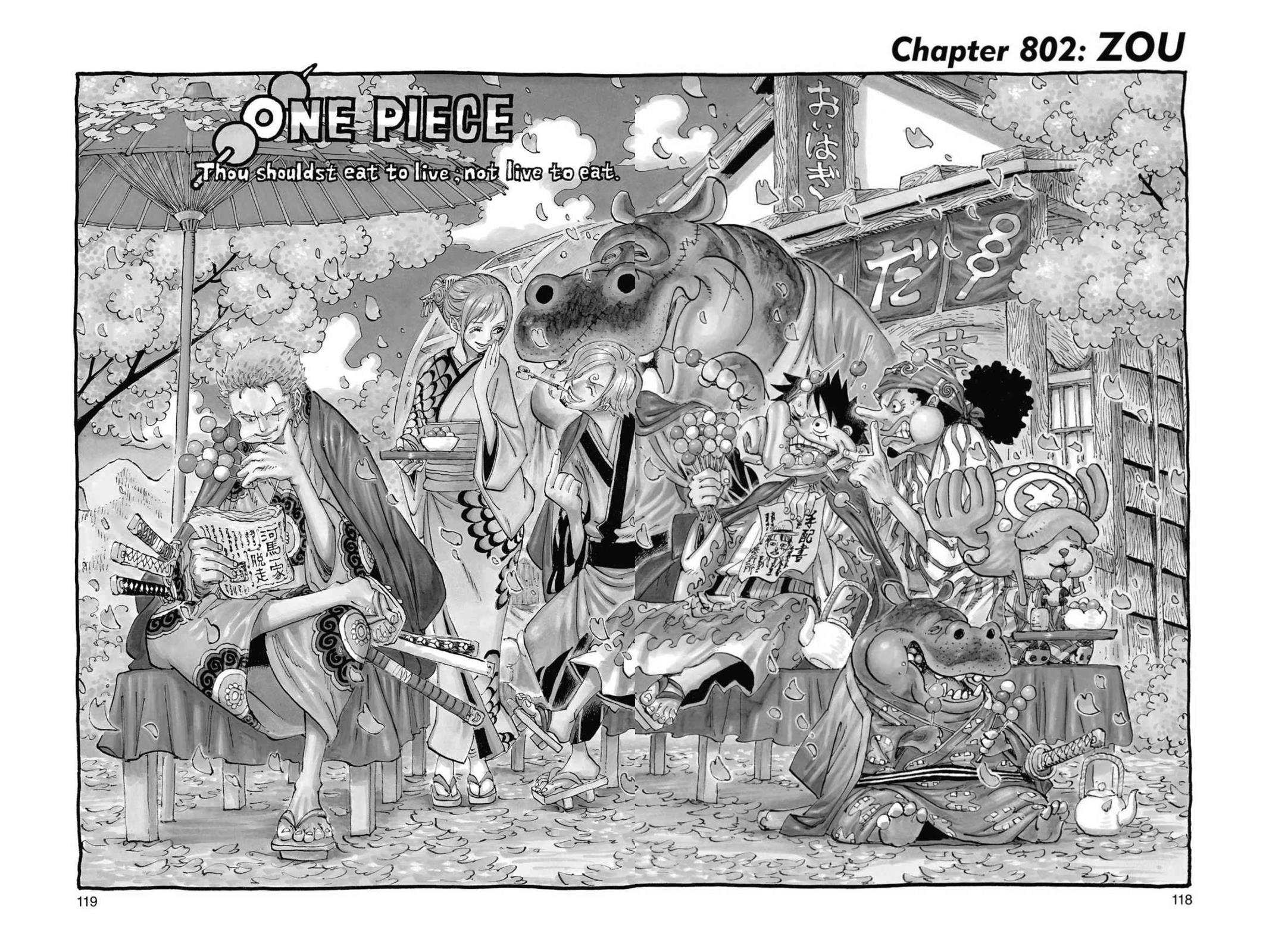 One Piece, Chapter 802 image 01