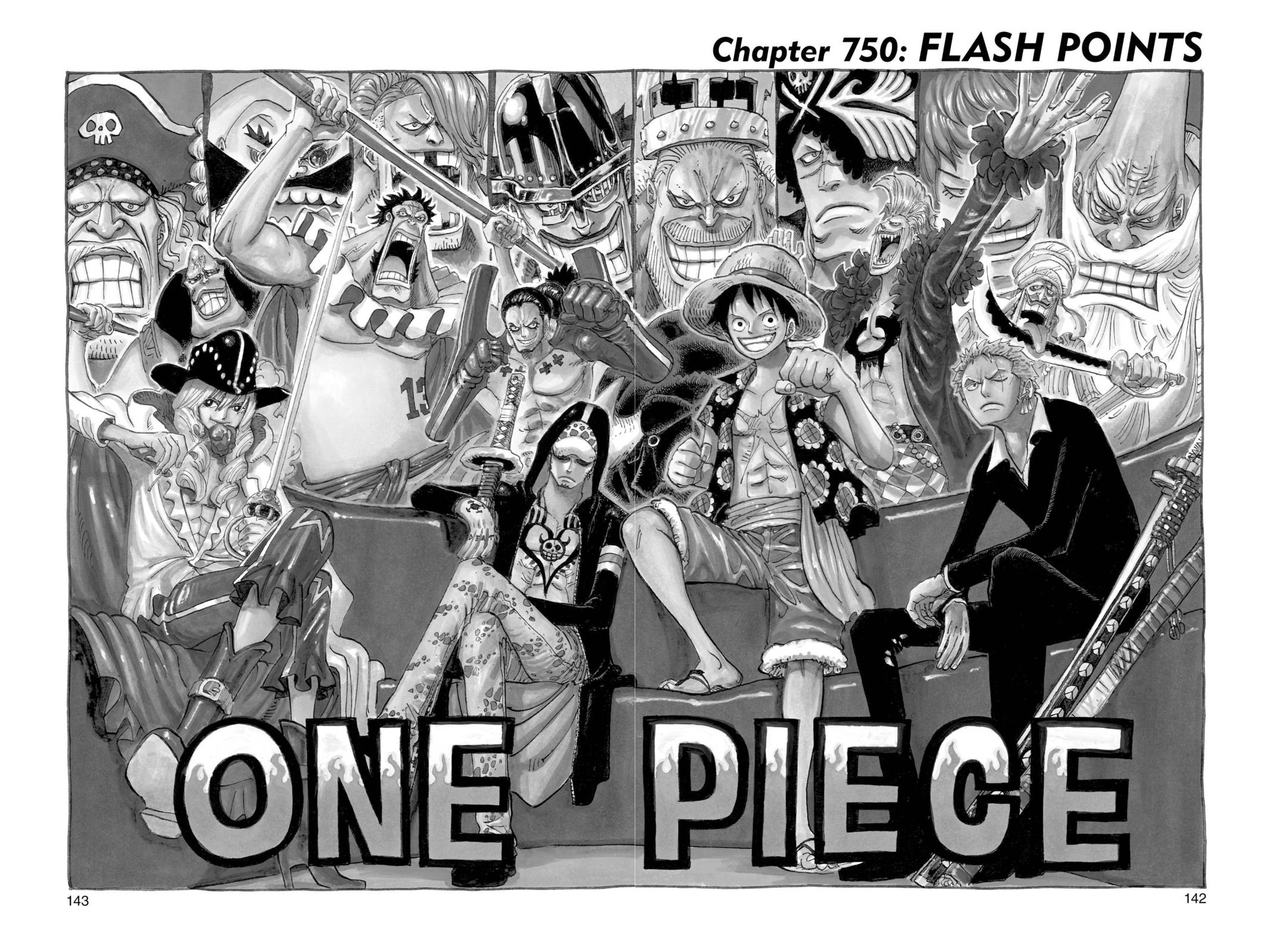 One Piece, Chapter 750 image 001