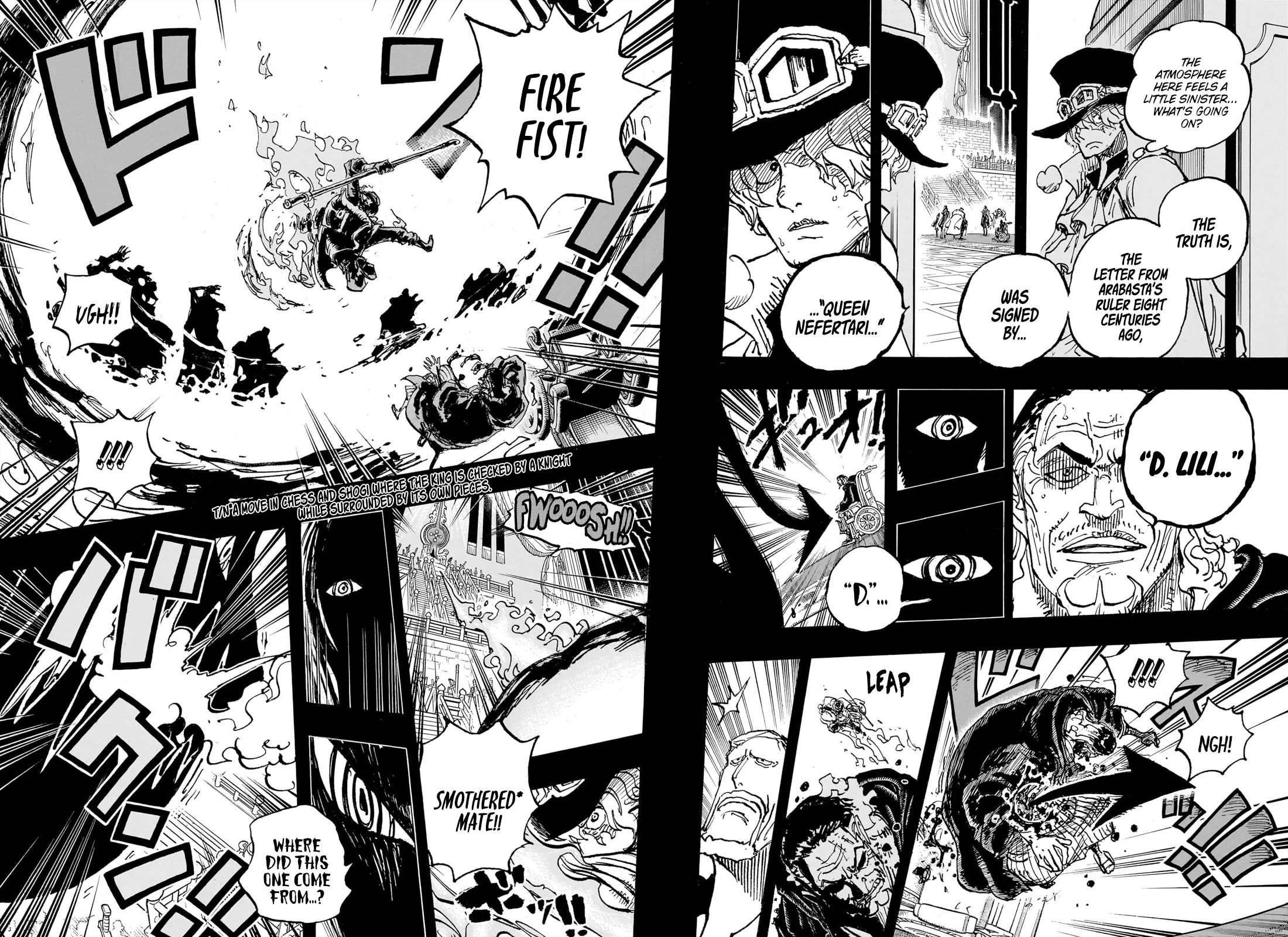 One piece, Chapter 1085 The Death Of Nefertari Cobra image 07