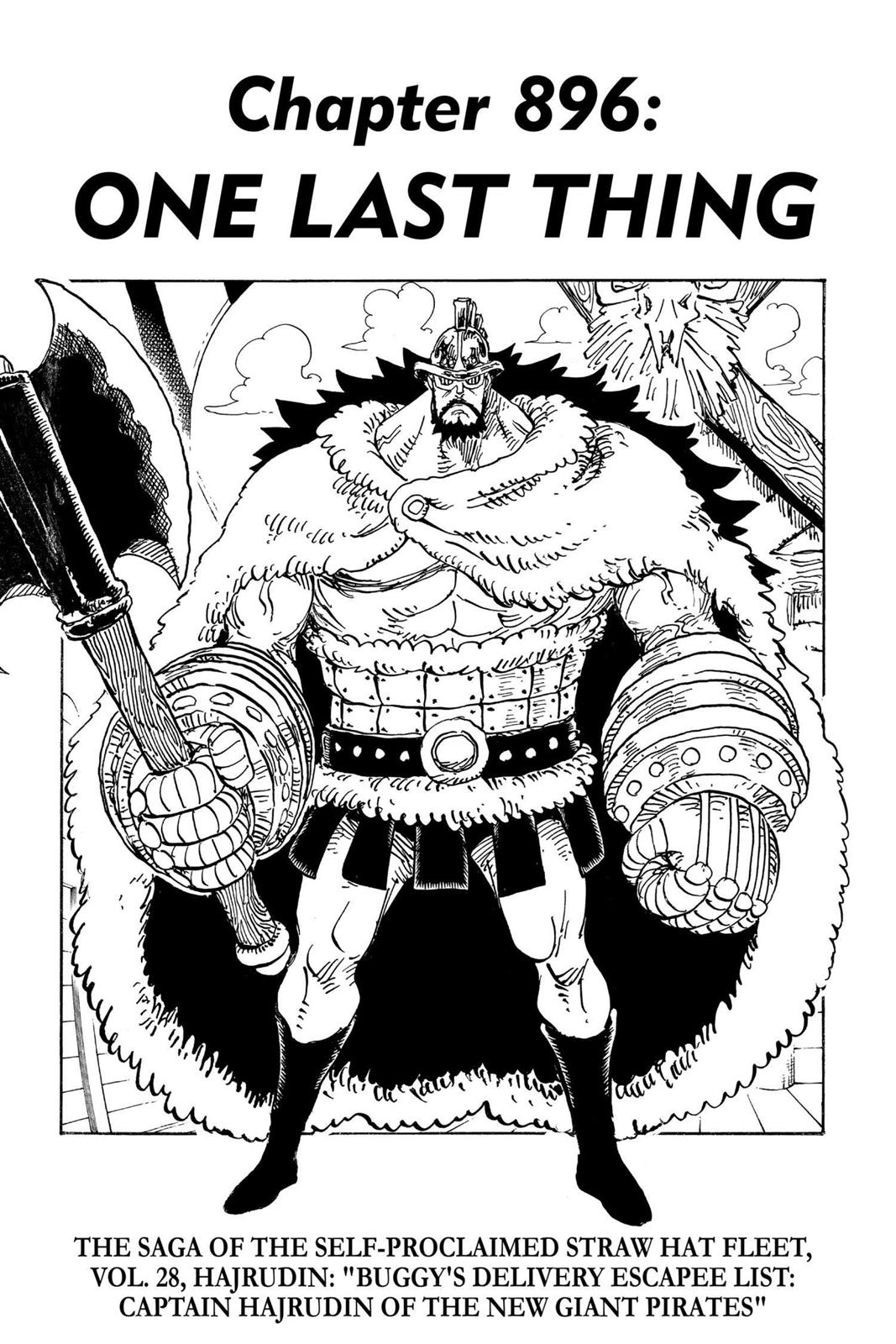 One Piece, Chapter 896 image 001