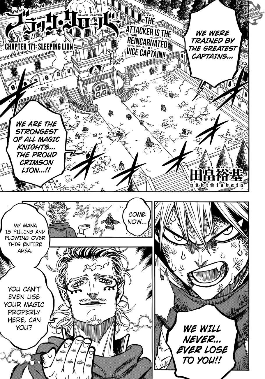 Black Clove, Chapter 171 image 01