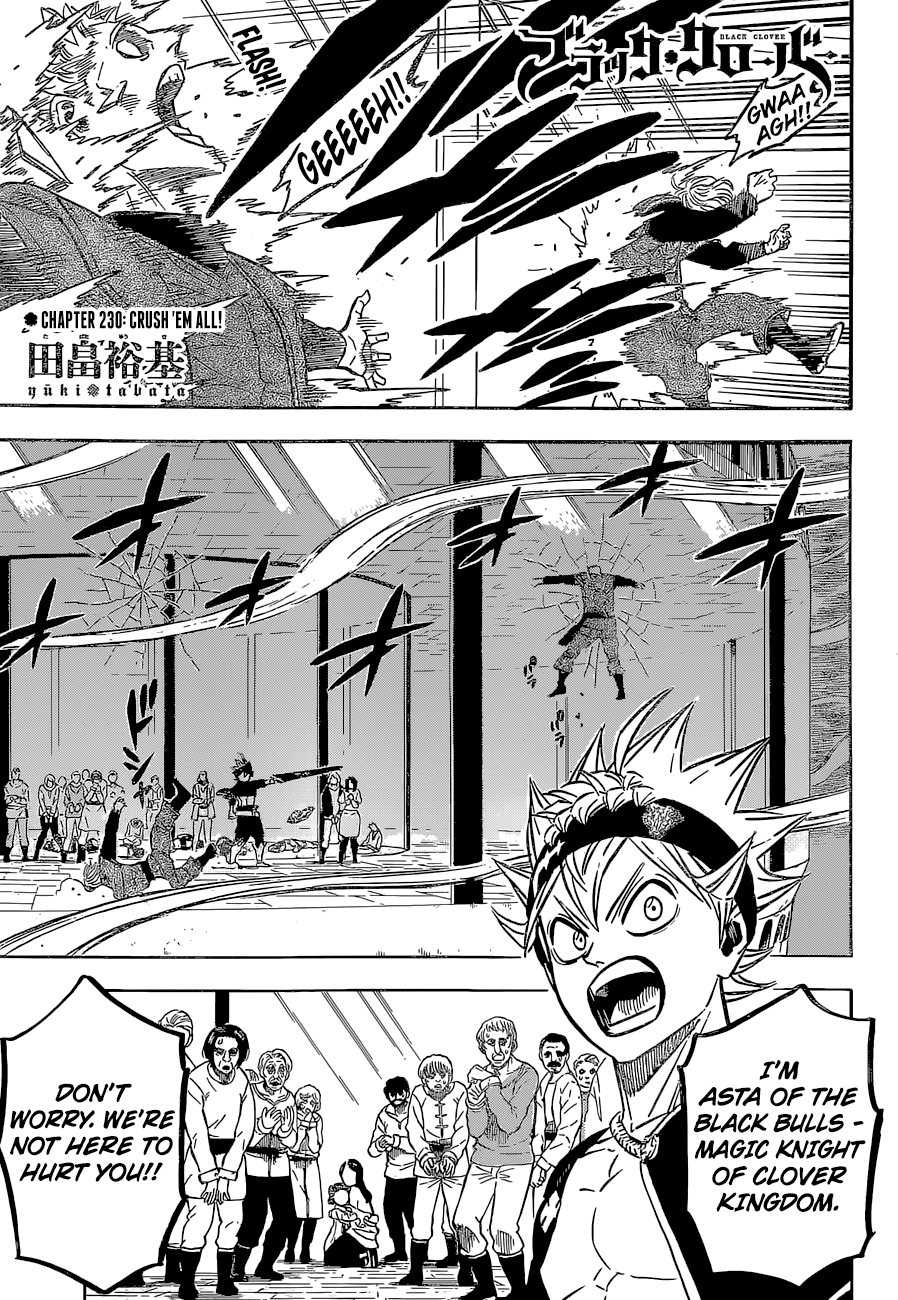 Black Clove, Chapter 230 image 01