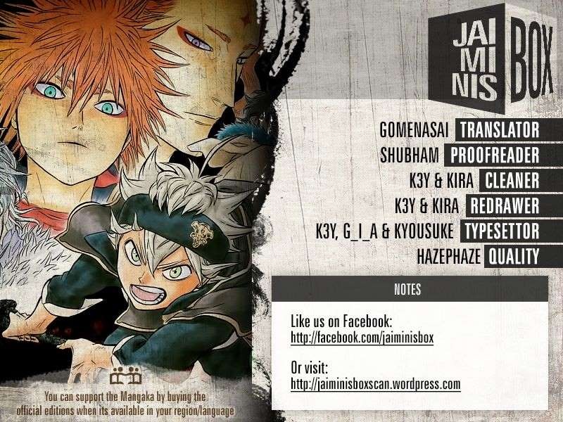Black Clove, Chapter 30 image 01