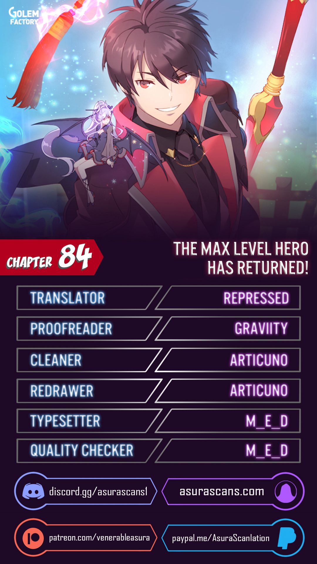 The Max Level Hero Has Returned!, Chapter 84 image 1