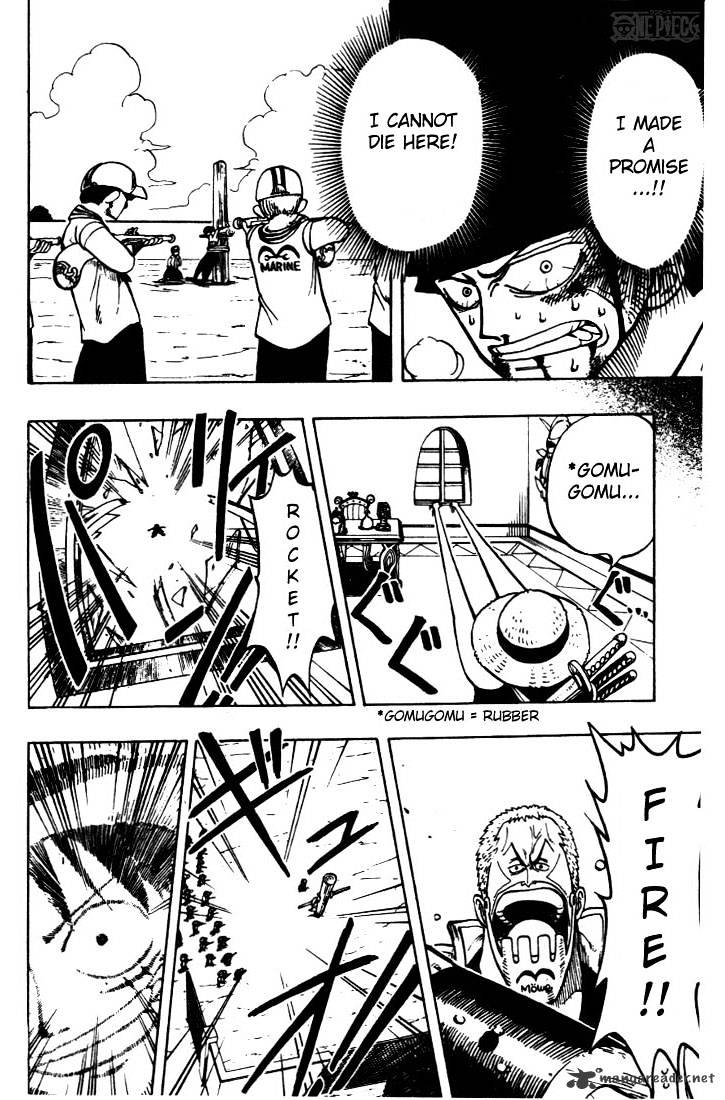 One piece, Chapter 5  Pirate King And The Great Swordsman image 17