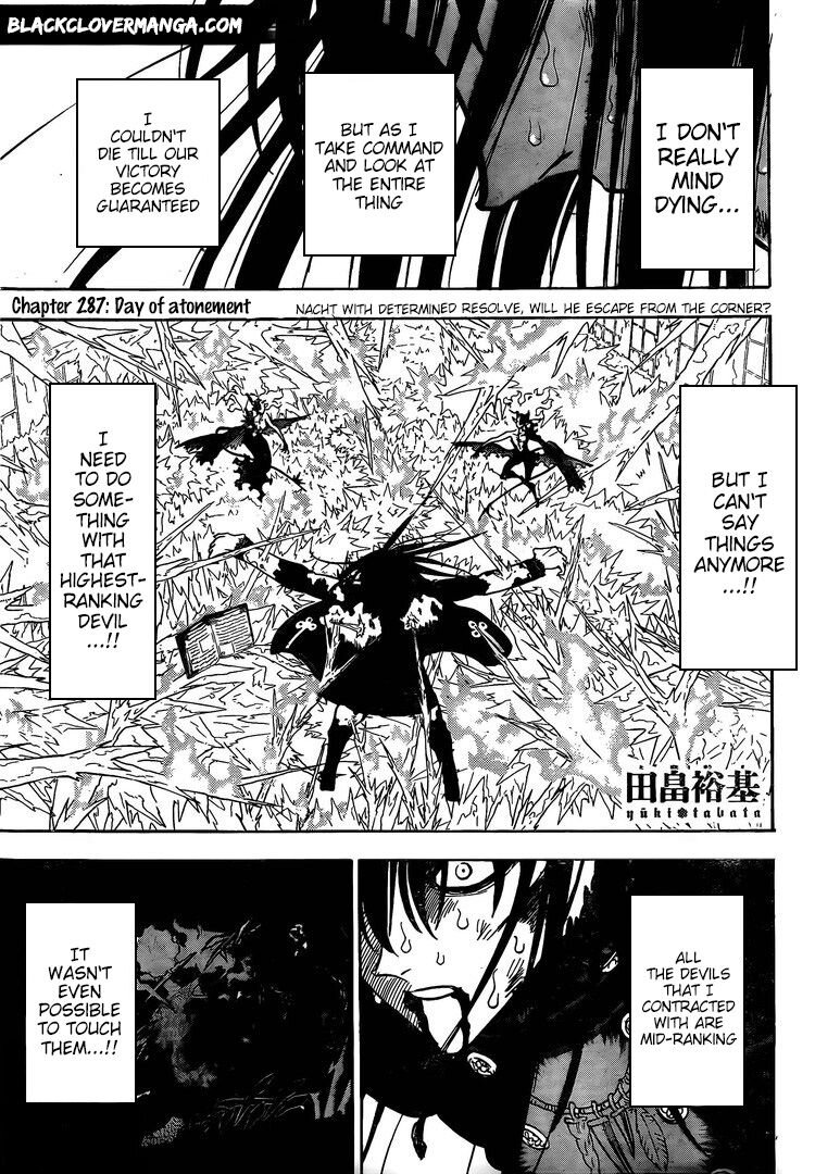 Black Clove, Chapter 287 image 02