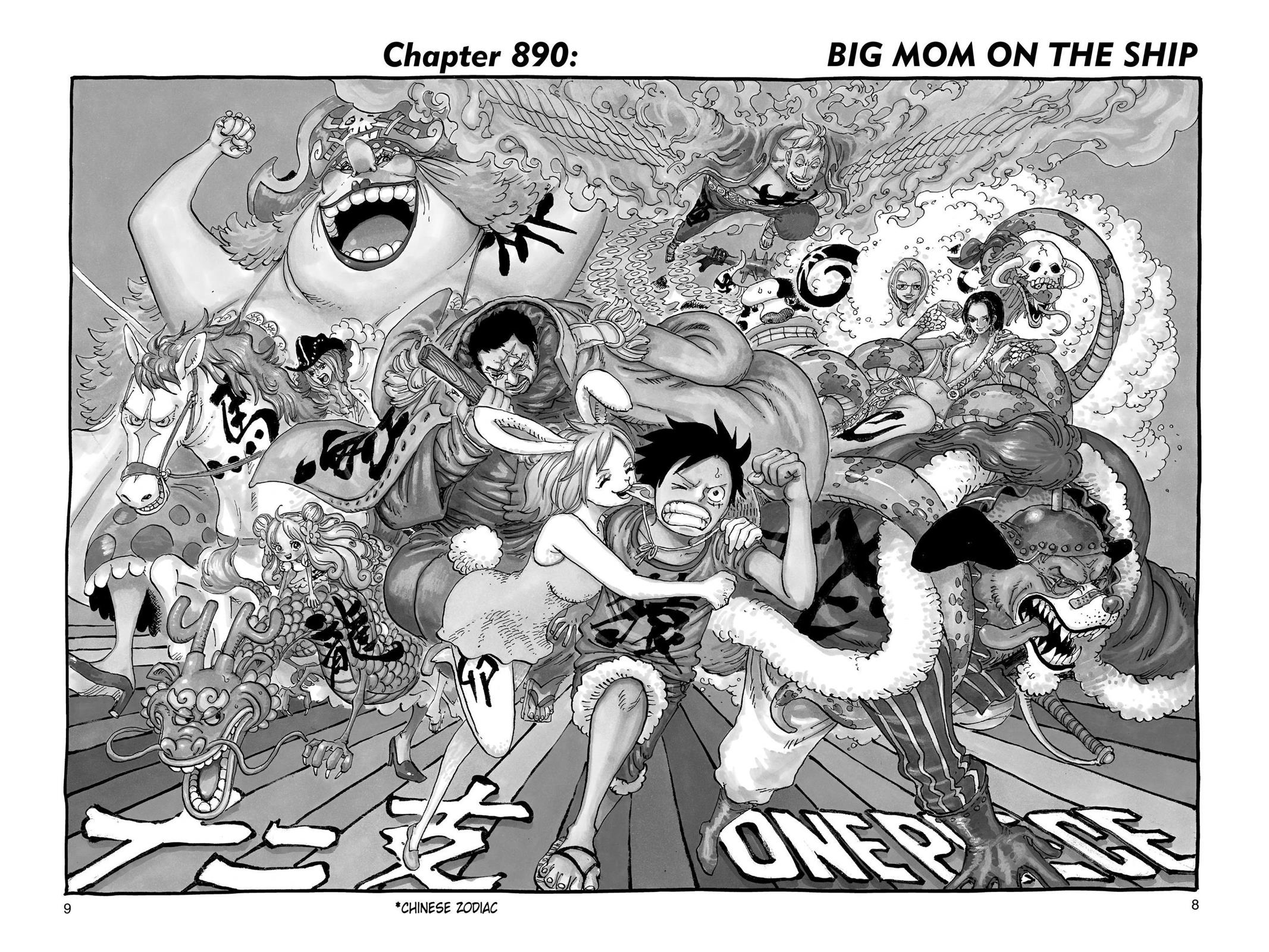 One Piece, Chapter 890 image 08