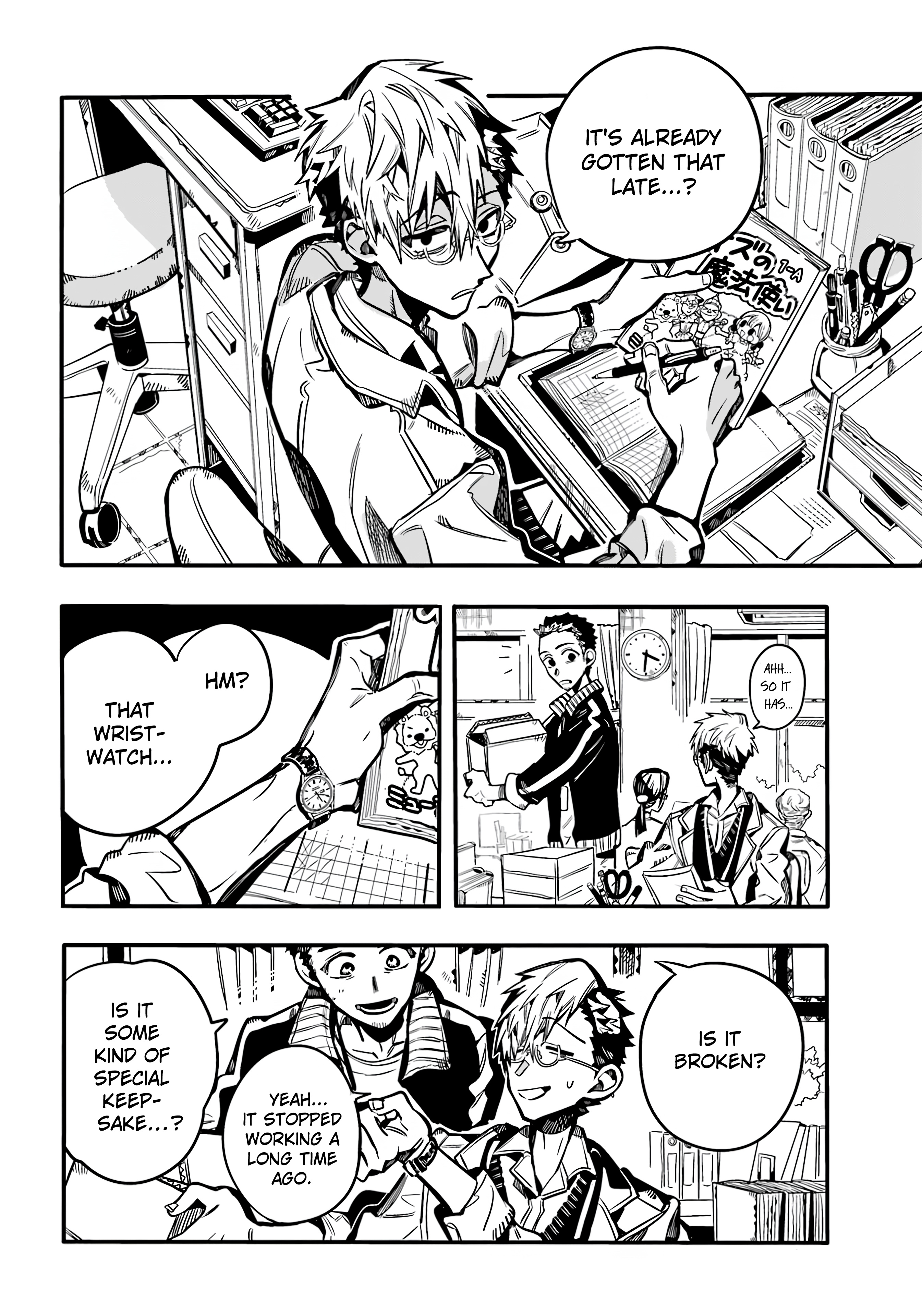 Toilet Bound Hanako Kun, Chapter 112 Changes image 29