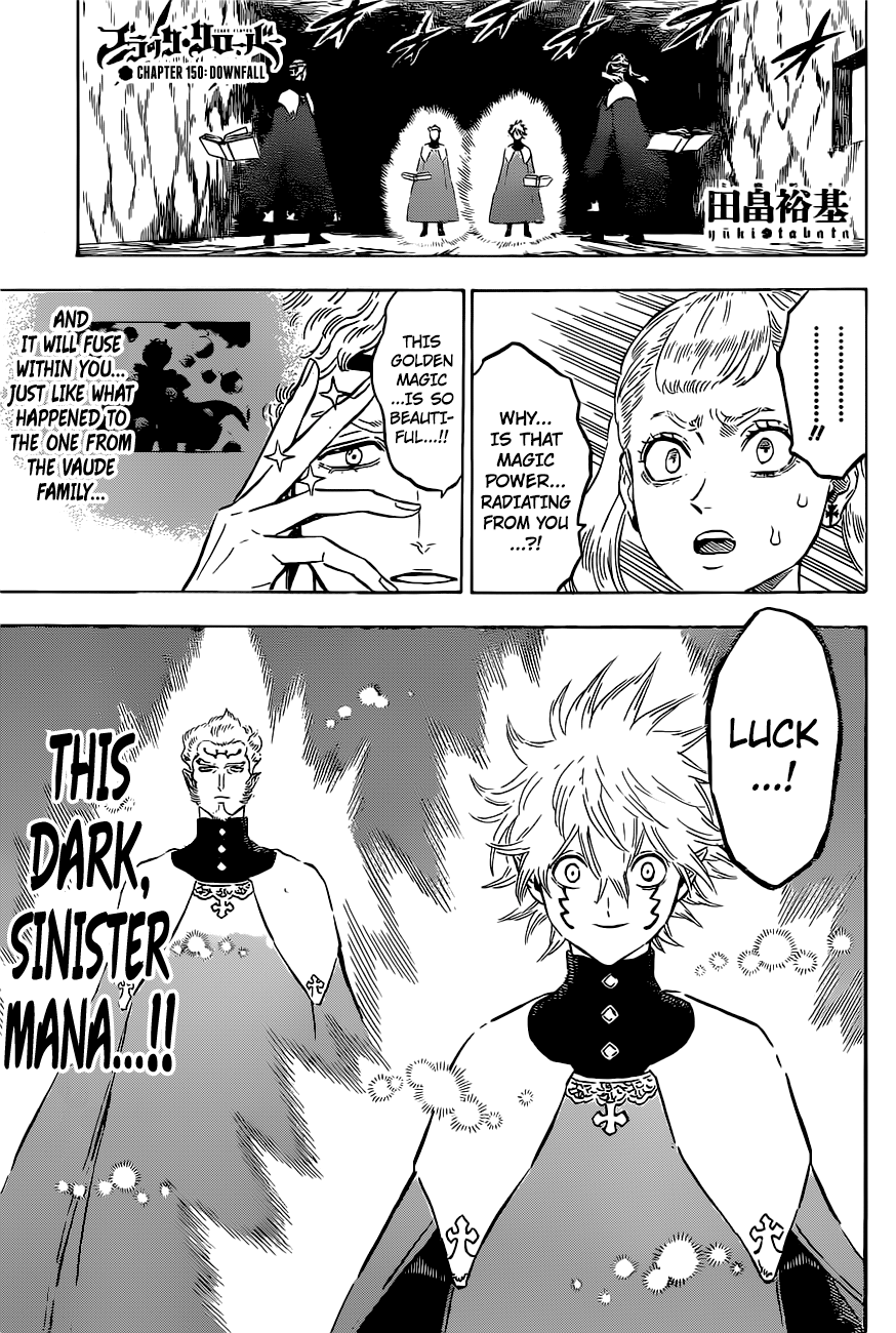 Black Clove, Chapter 150 image 01