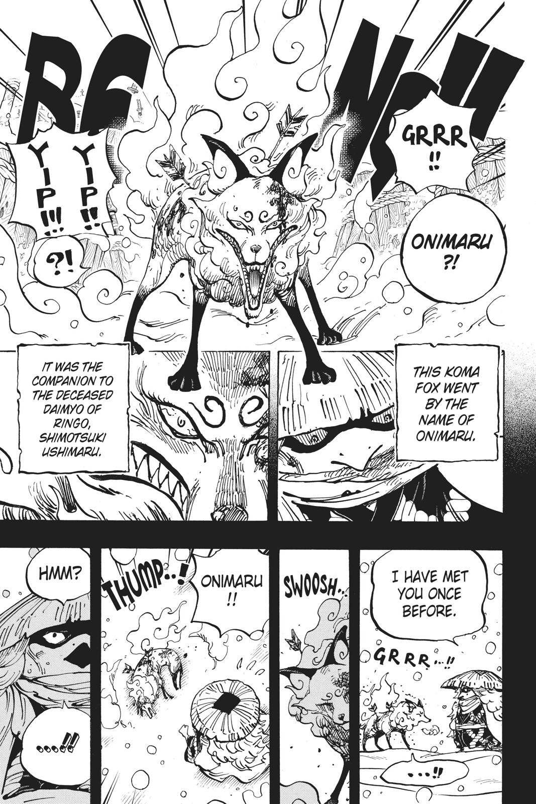One Piece, Chapter 953 image 007