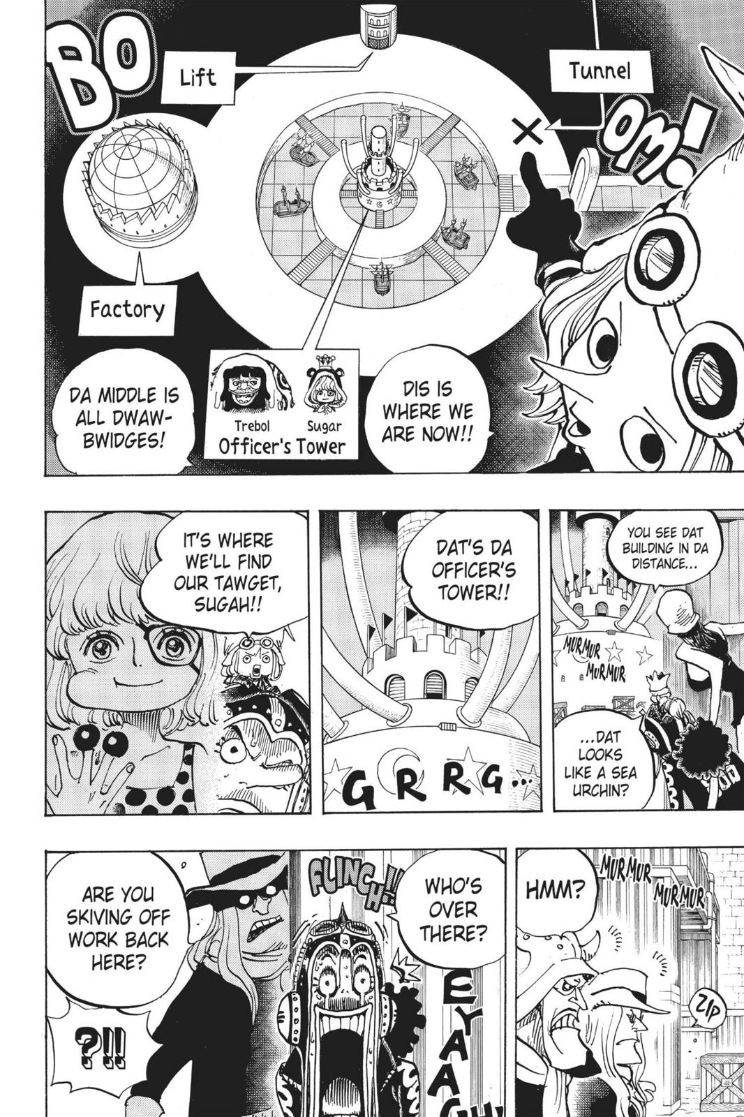 One Piece, Chapter 733 image 008