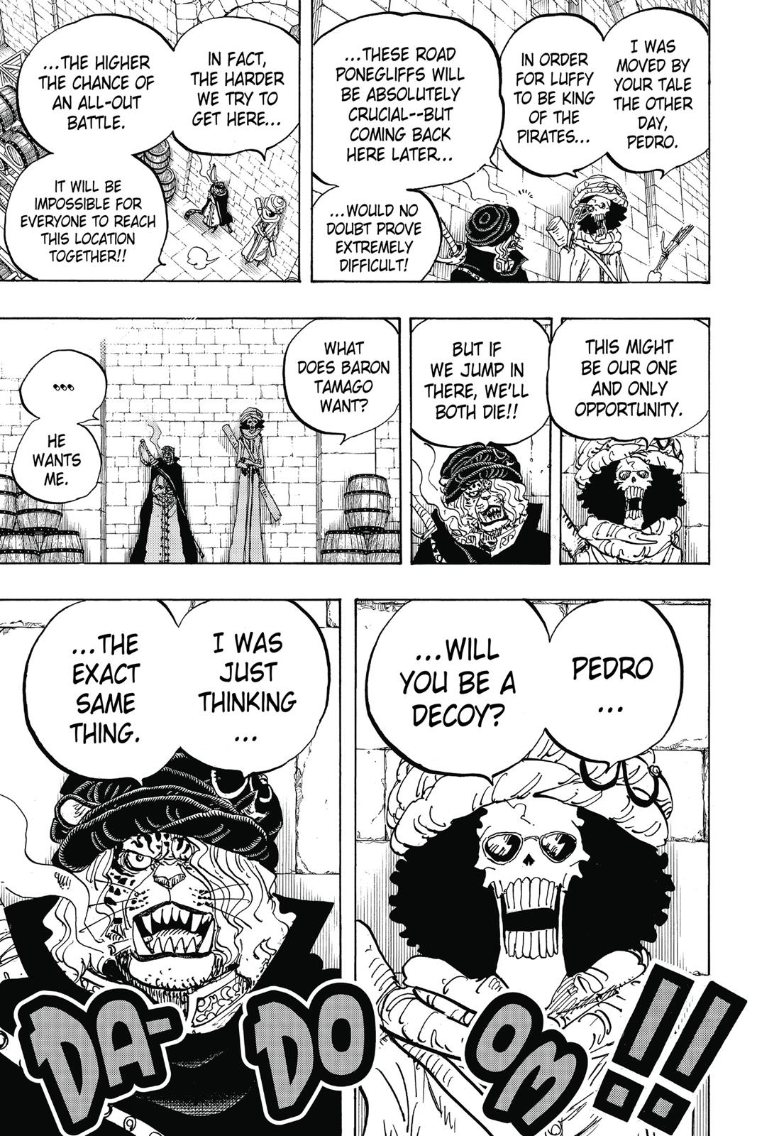 One Piece, Chapter 846 image 016