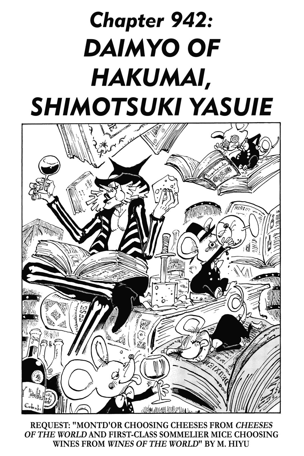 One Piece, Chapter 942 image 01
