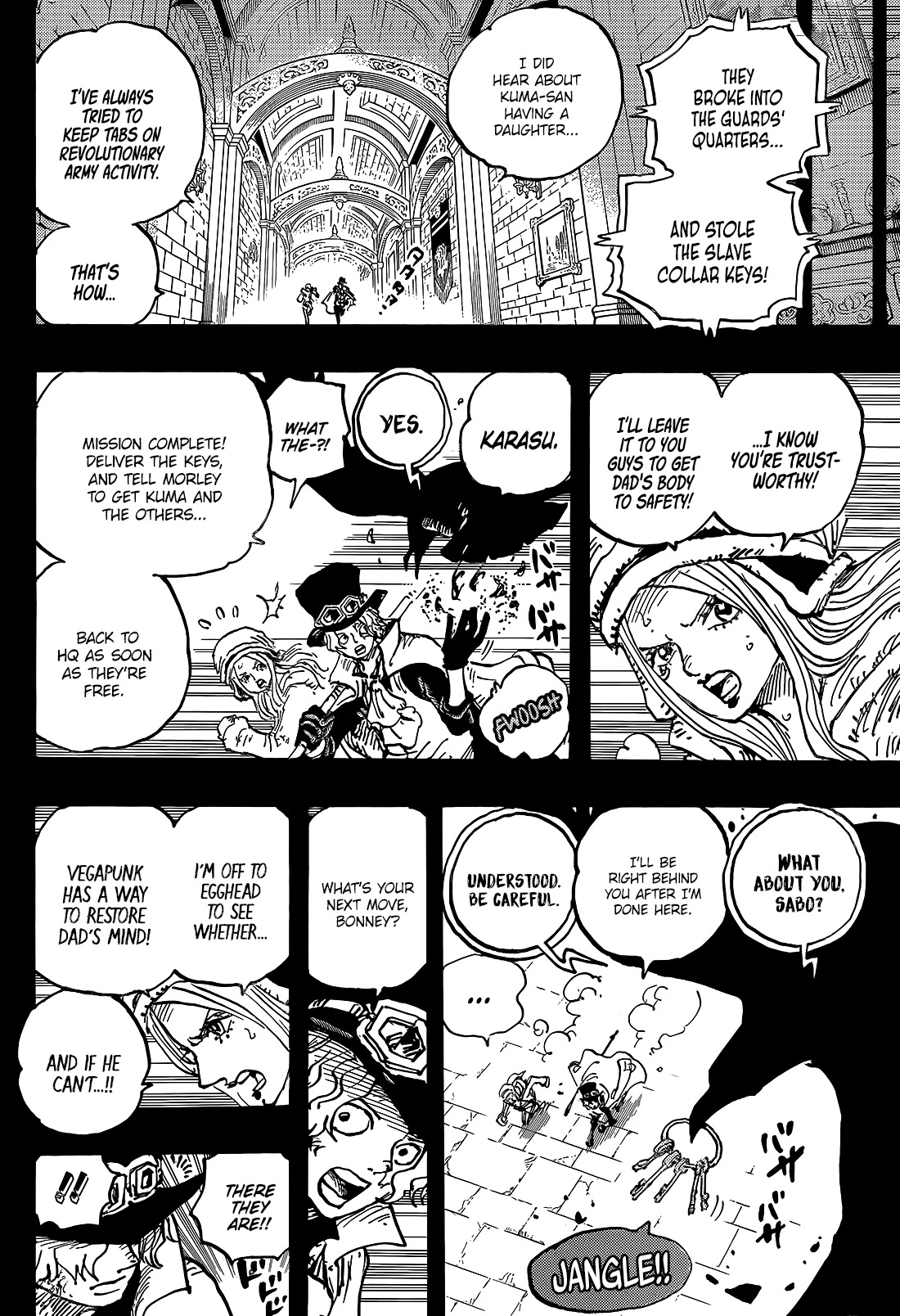 One piece, Chapter 1084 The Attempted Murder Of A Celestial Dragon image 05