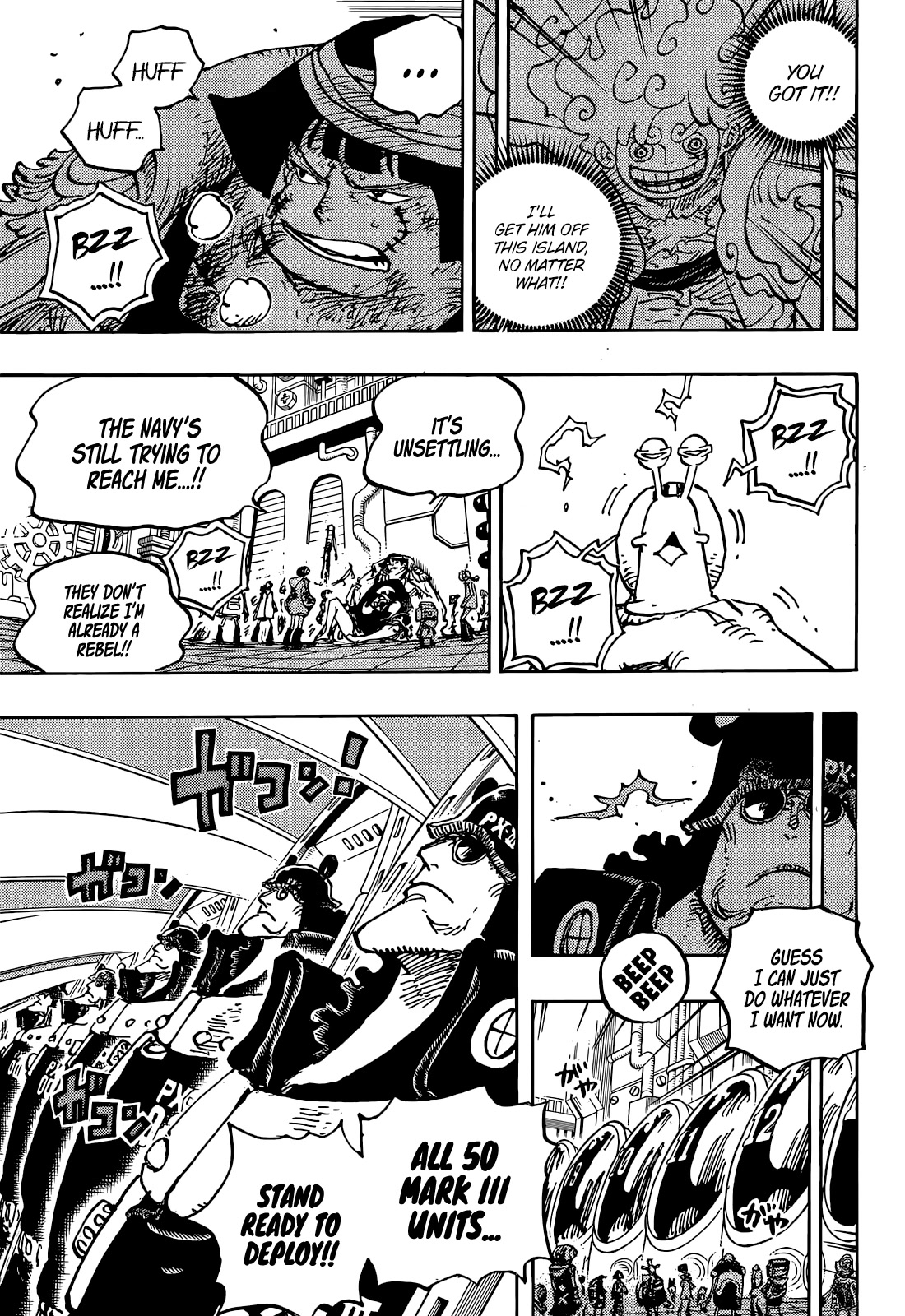 One Piece, Chapter 1074 Mark Iii image 06