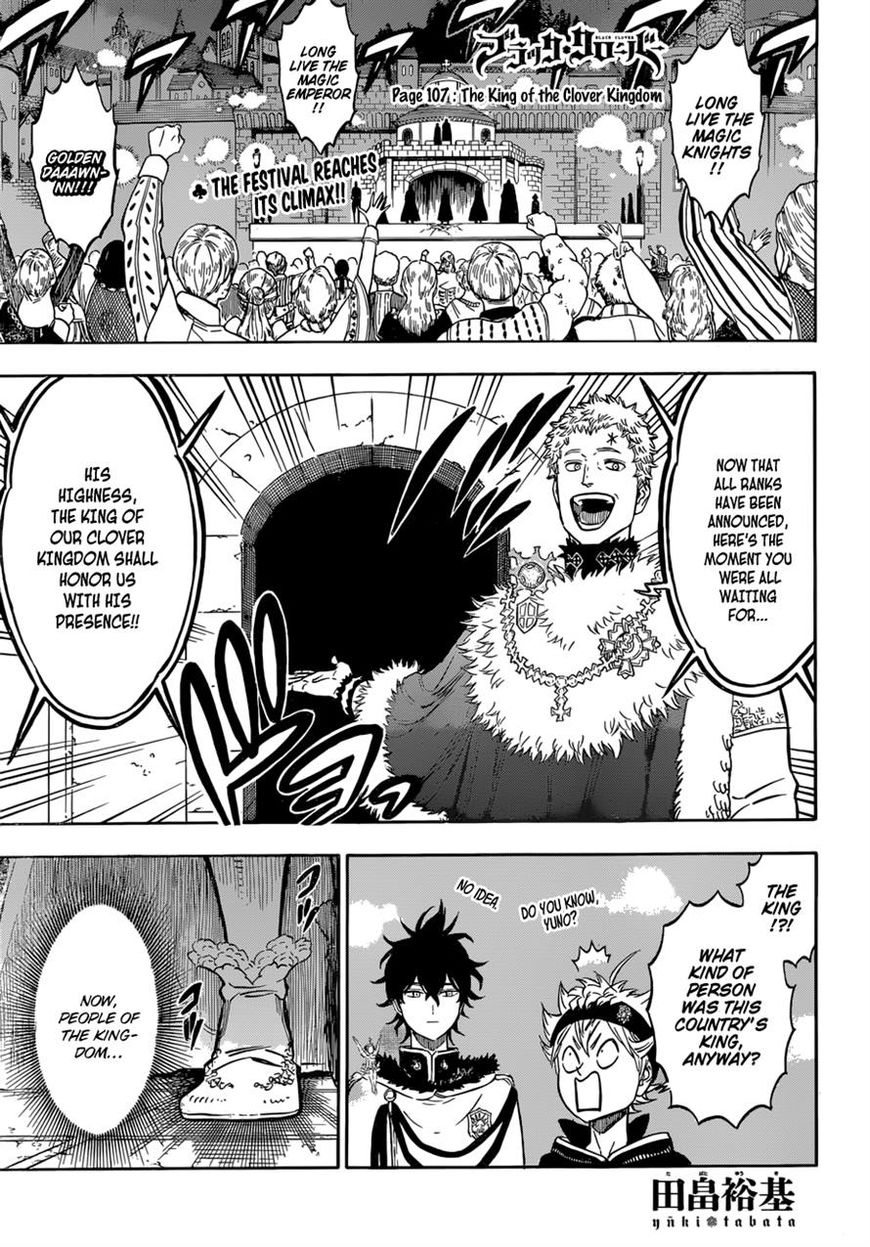 Black Clove, Chapter 107 image 01
