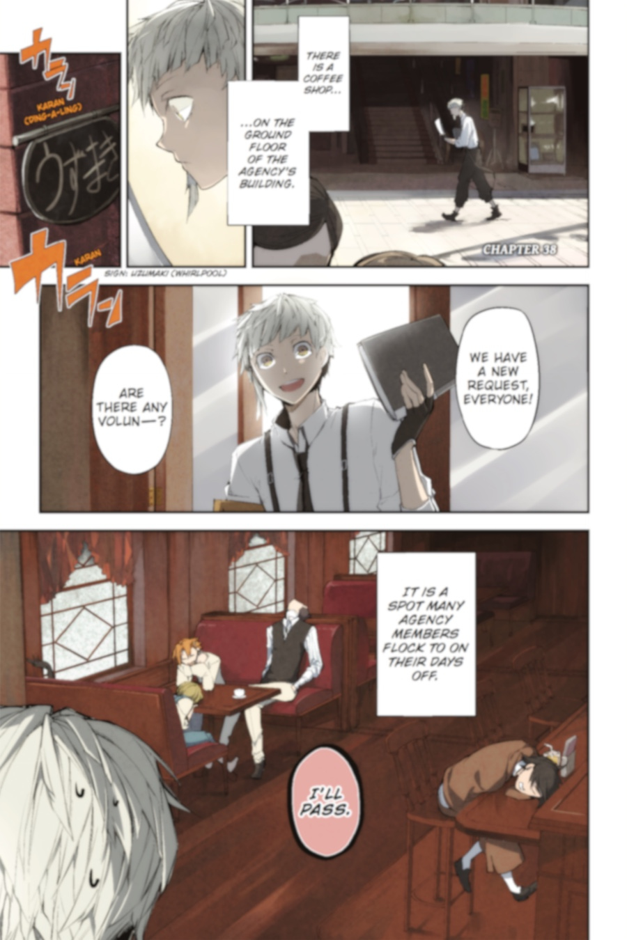 Bungou Stray Dogs, Chapter 38 image 02