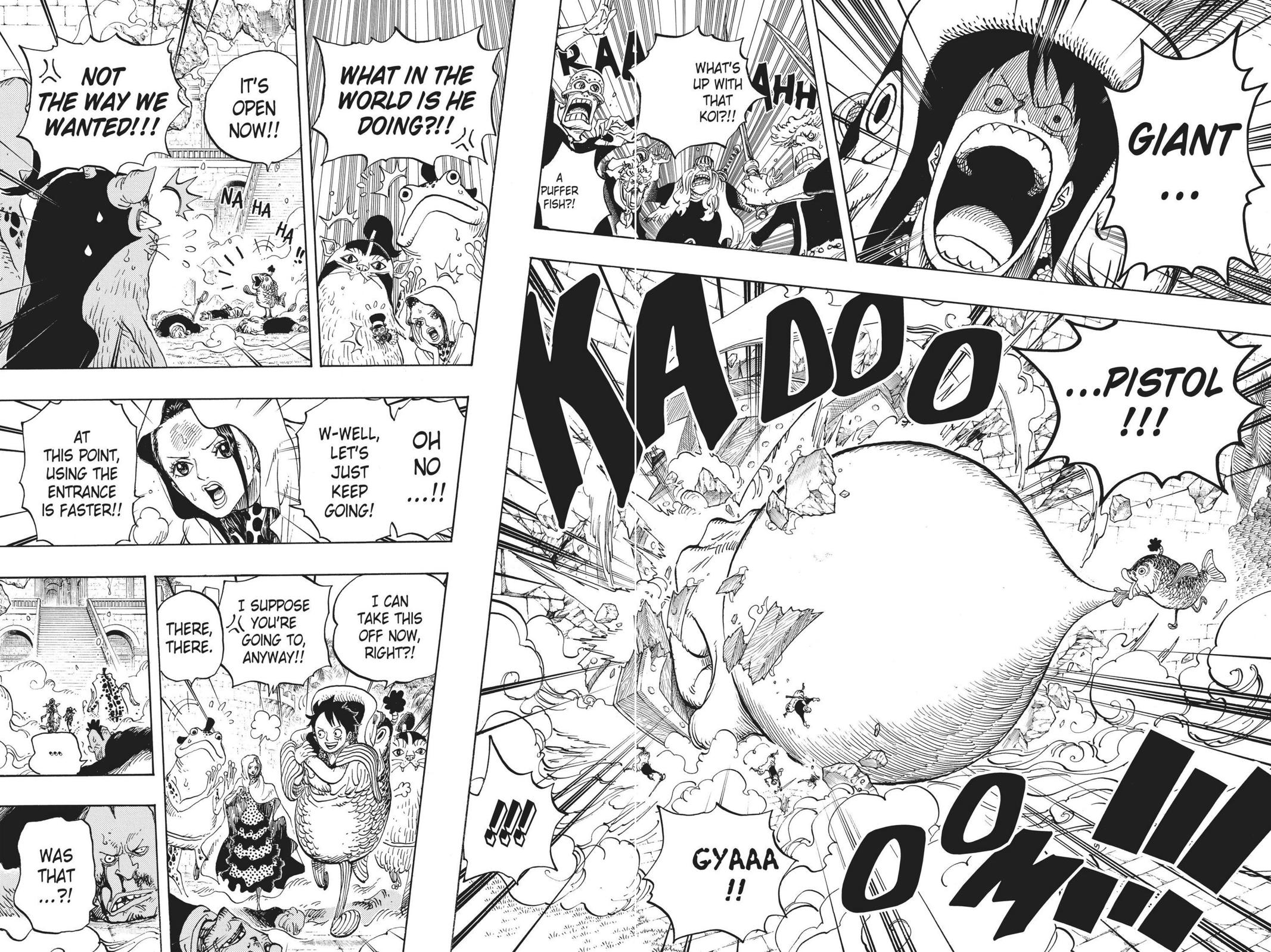 One Piece, Chapter 736 image 011