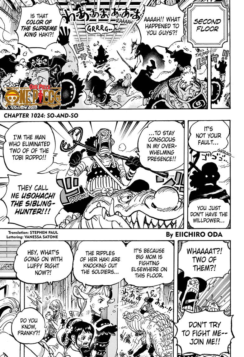 One Piece, Chapter 1024 image 01