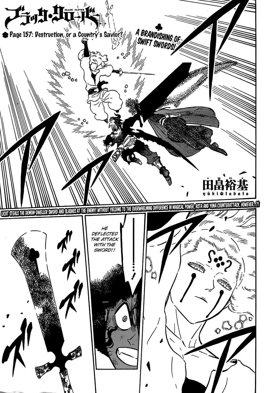 Black Clove, Chapter 157 image 01