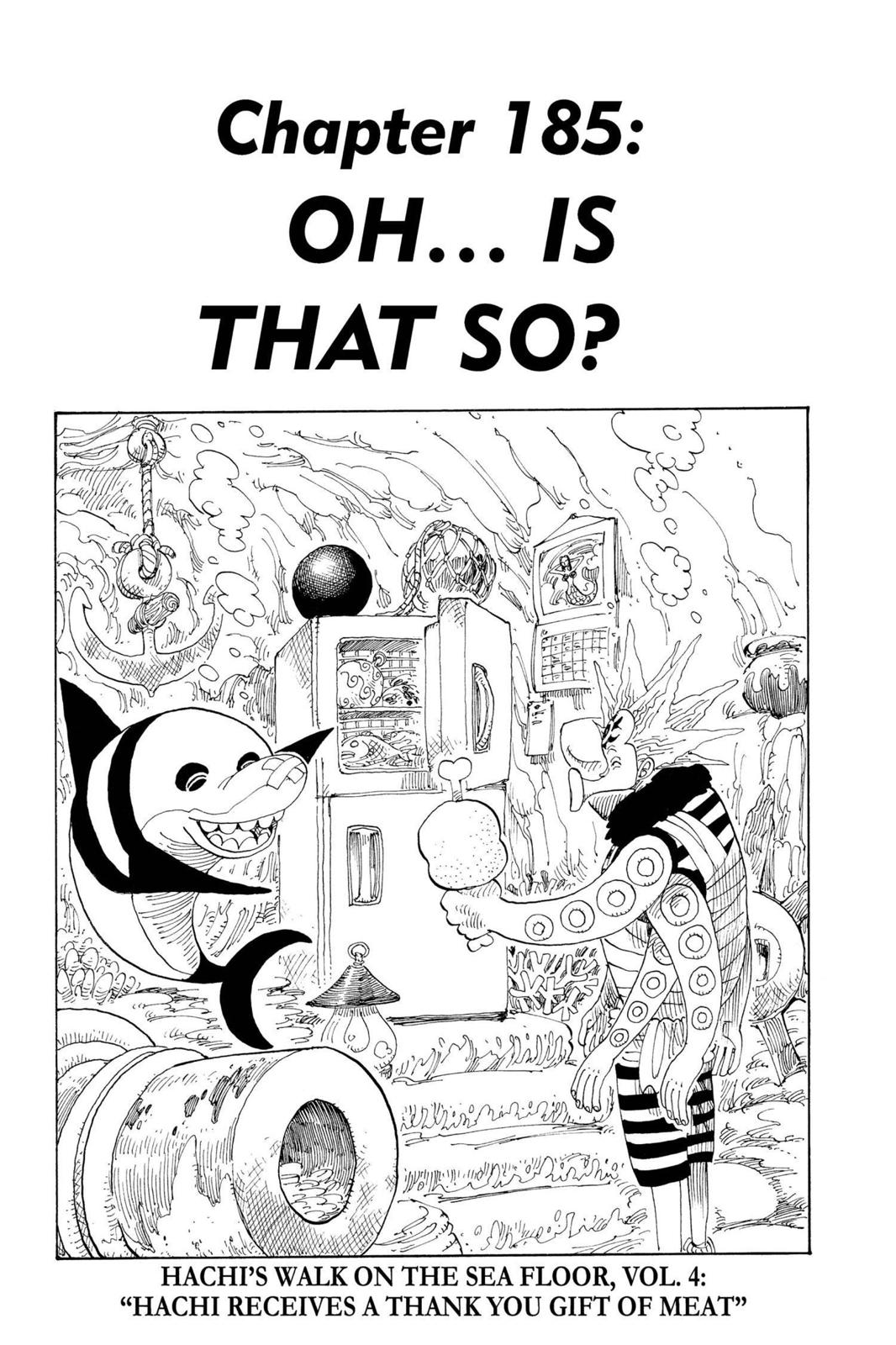 One Piece, Chapter 185 image 001