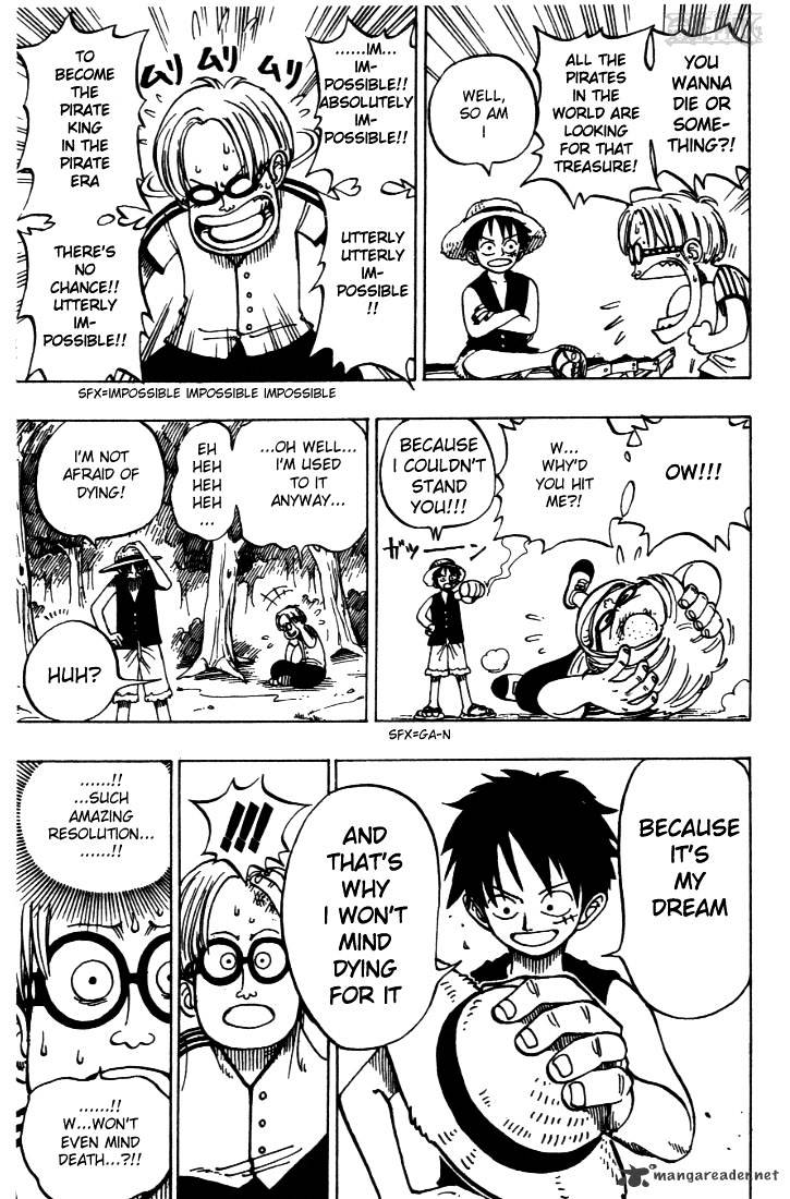 One piece, Chapter 2  They Call Him Strawhat Luffy image 15