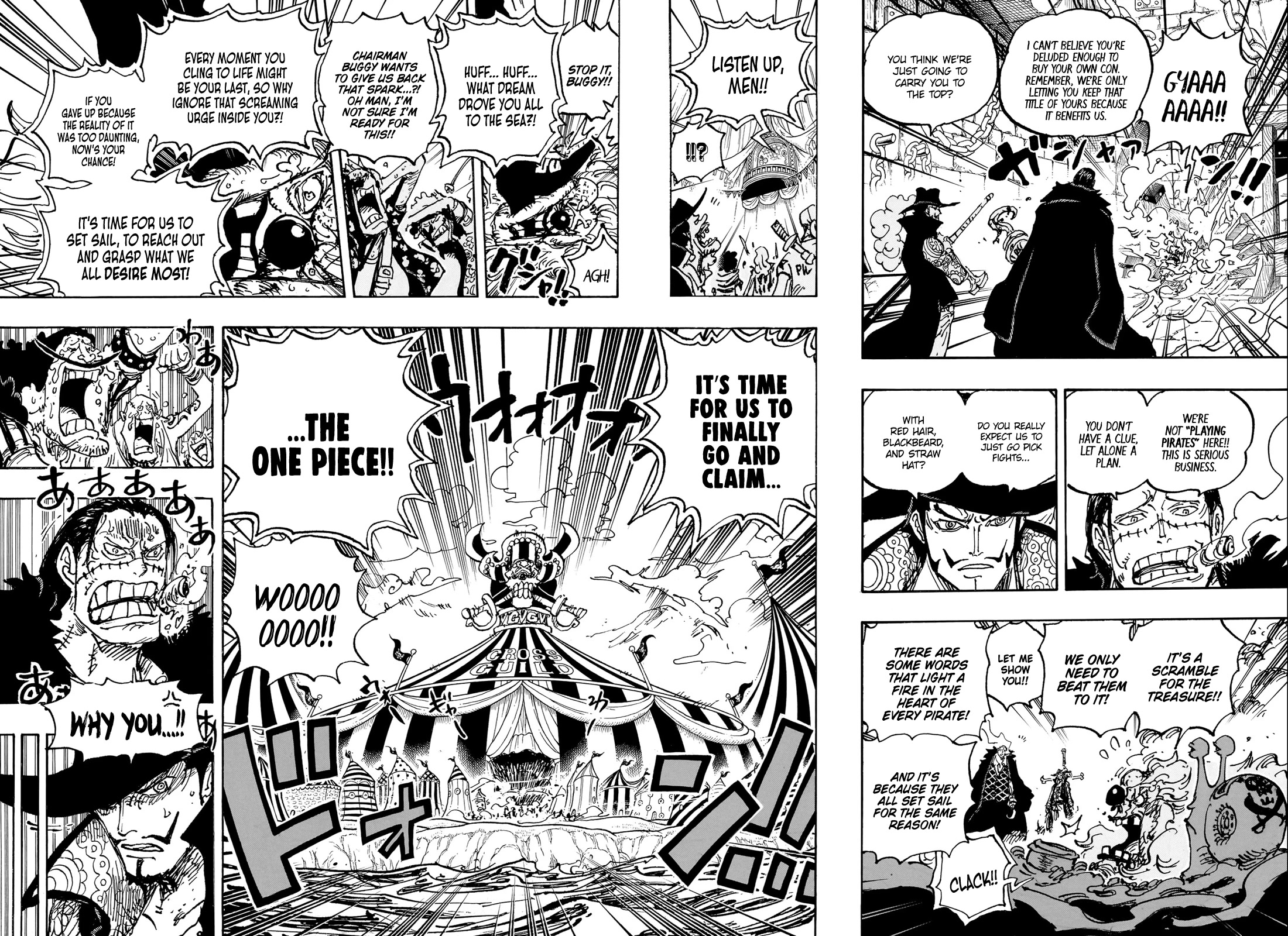 One Piece, Chapter 1082 Let