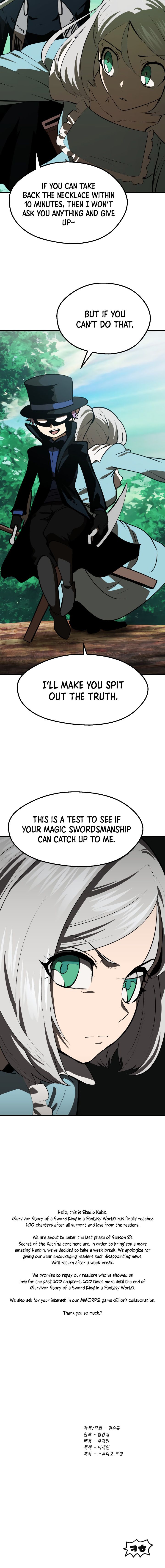 Survival Story Of A Sword King In A Fantasy World, chapter 100 image 22