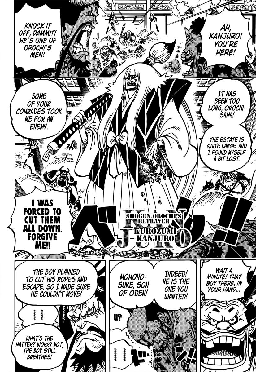 One Piece, Chapter 982 image 04