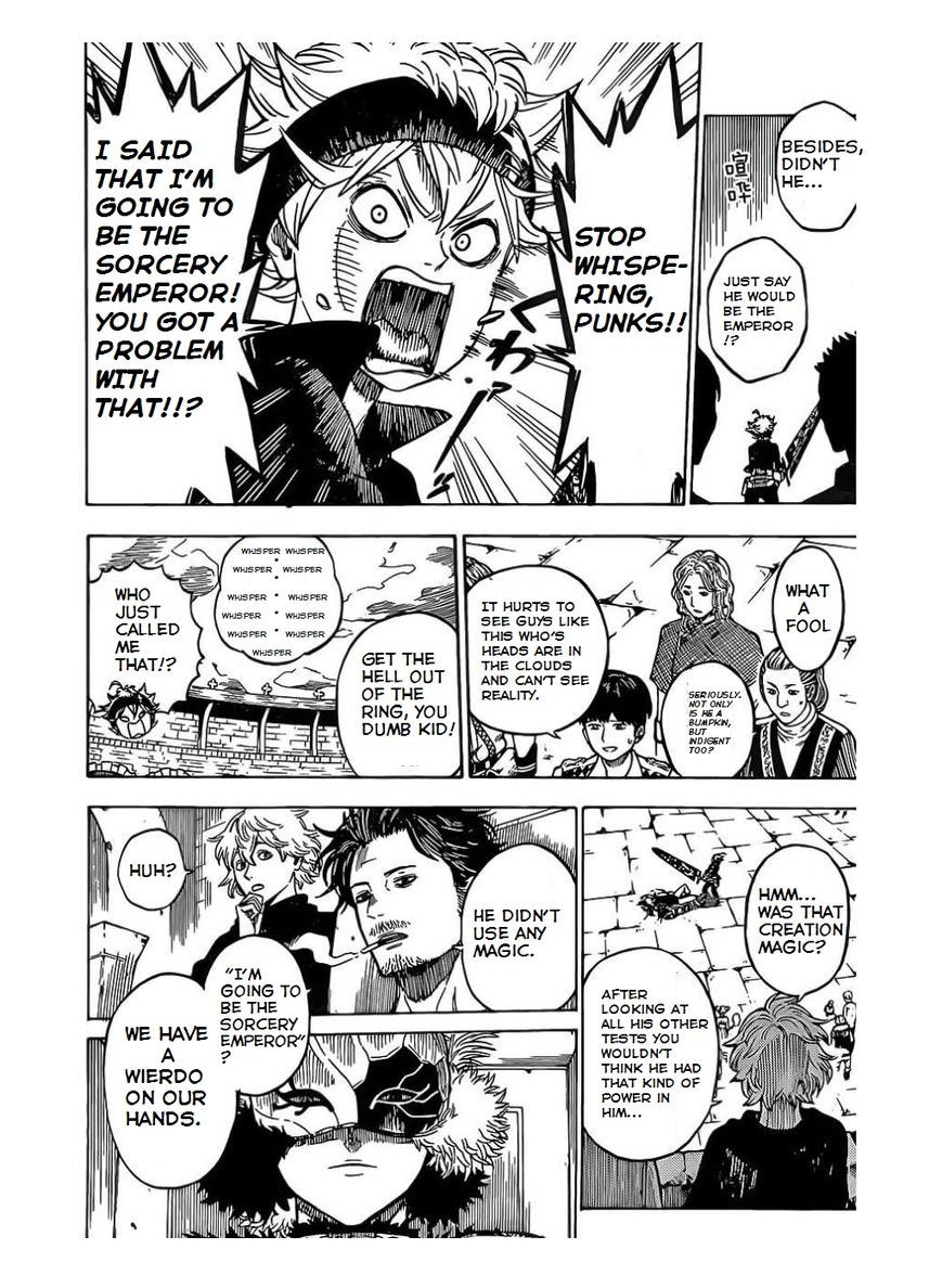 Black Clove, Chapter 3 image 03