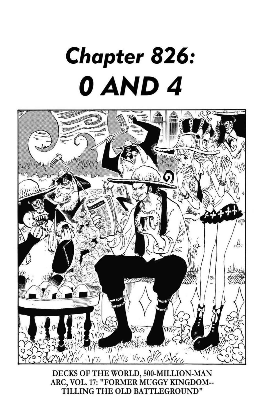 One Piece, Chapter 826 image 001