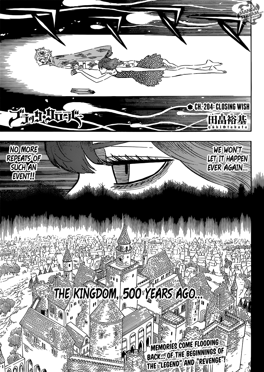 Black Clove, Chapter 204 image 01