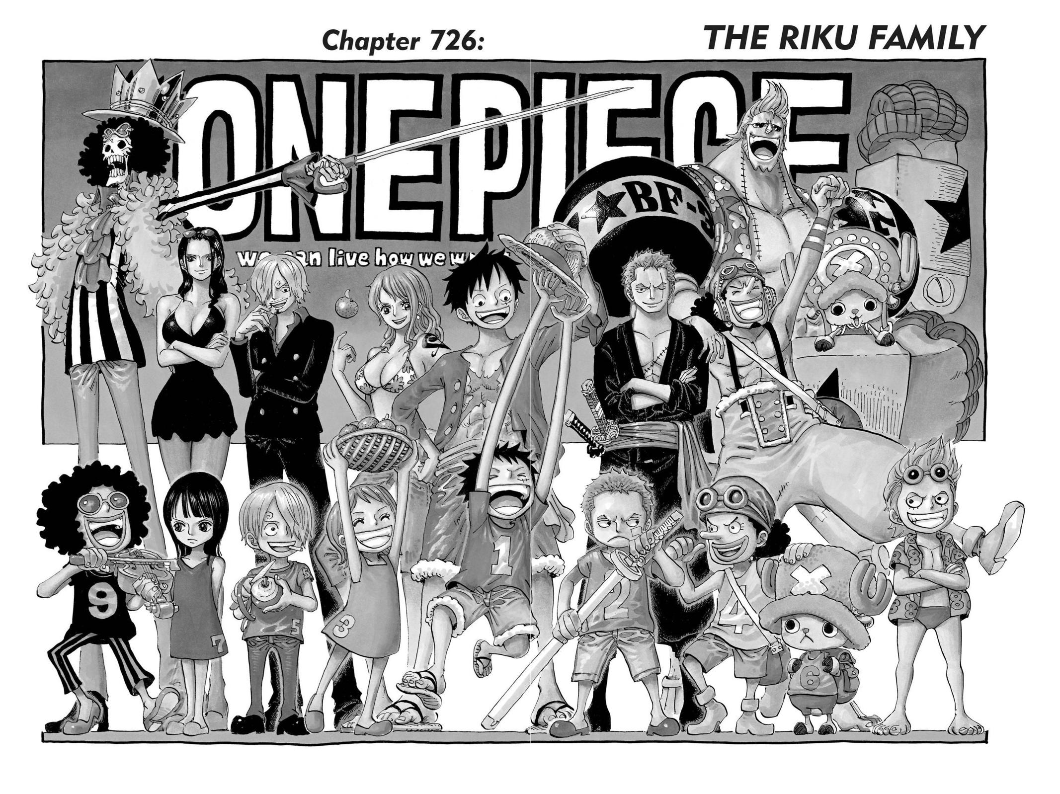 One Piece, Chapter 726 image 01