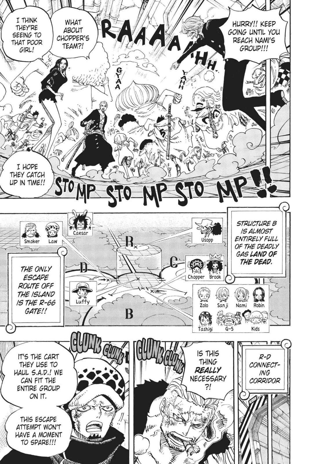 One Piece, Chapter 692 image 010