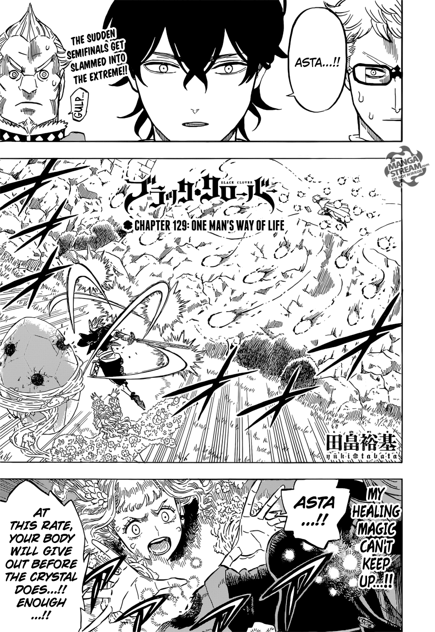 Black Clove, Chapter 129 image 01