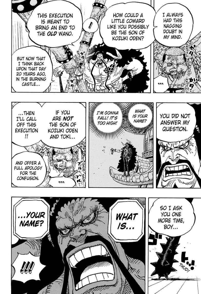 One Piece Chapter 986 One Piece Manga Online