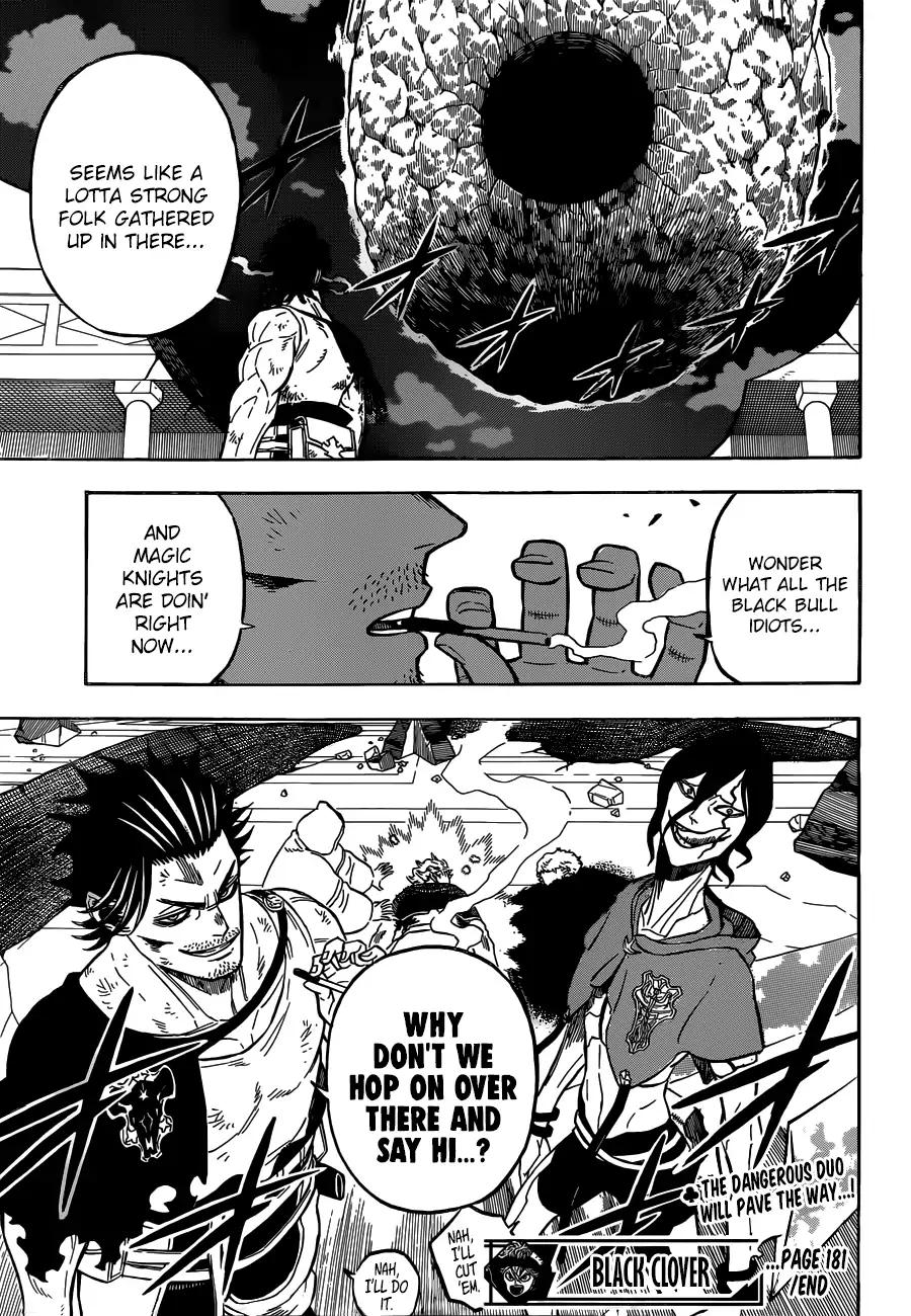 Black Clove, Chapter 181 image 15