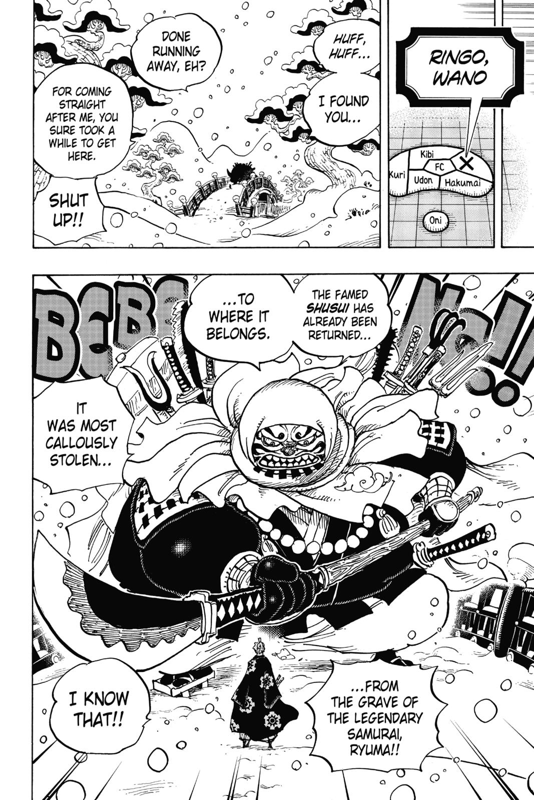 One Piece, Chapter 936 image 016