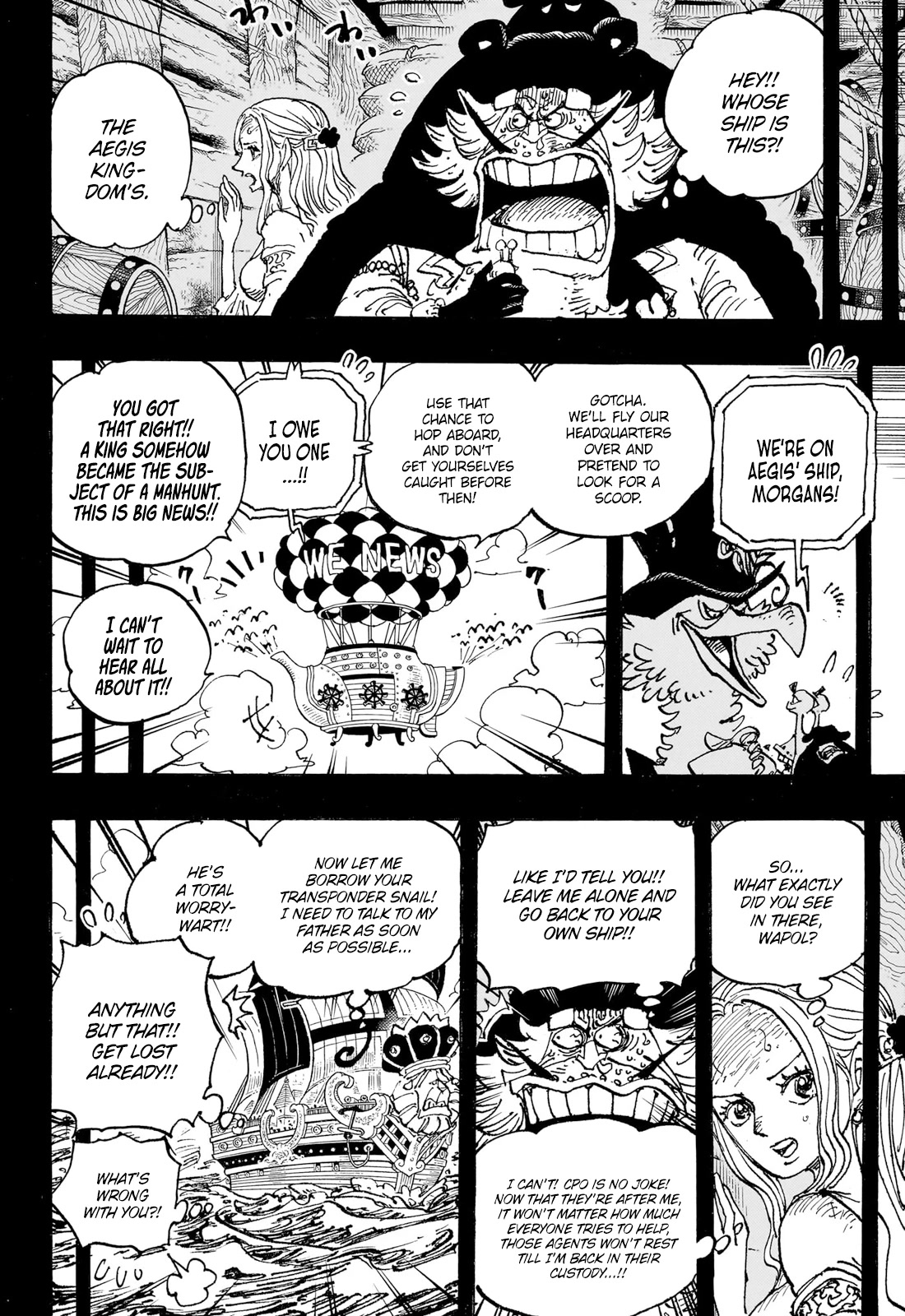 One piece, Chapter 1086 The Five Elder Planets image 04