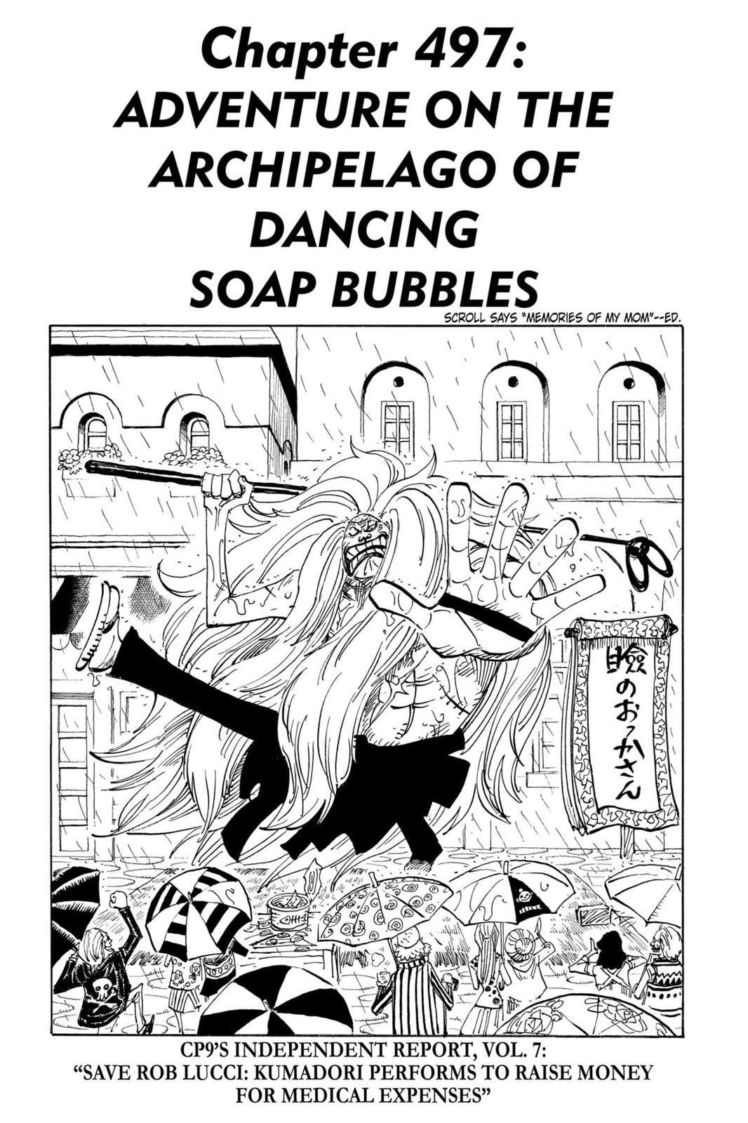 One Piece, Chapter 497 image 001