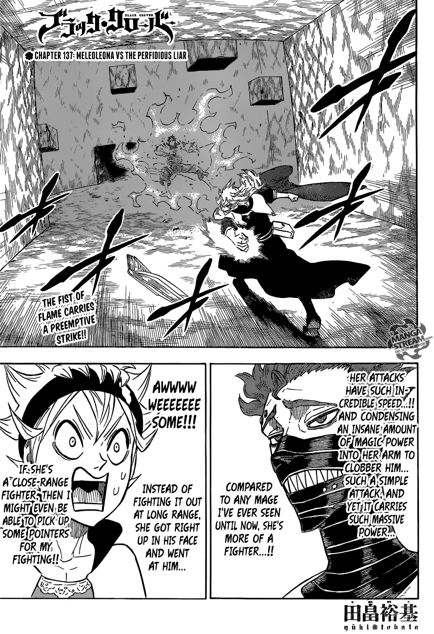 Black Clove, Chapter 137 image 01
