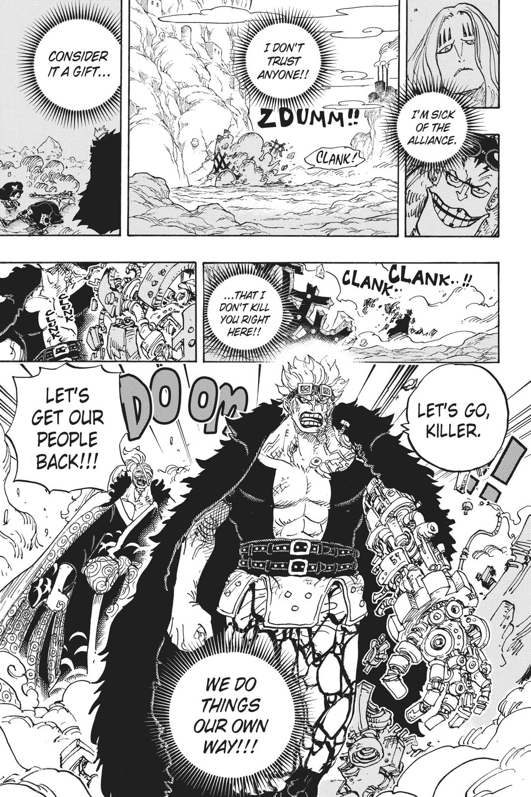 One Piece, Chapter 950 image 003