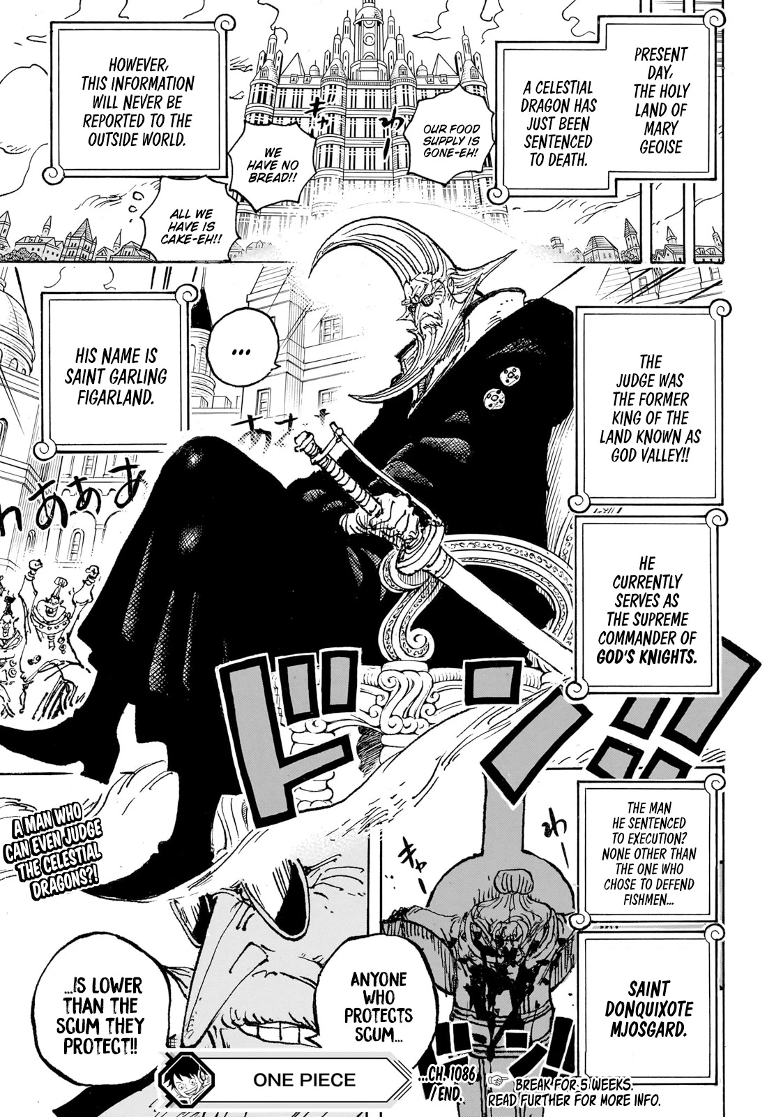 One piece, Chapter 1086 The Five Elder Planets image 14