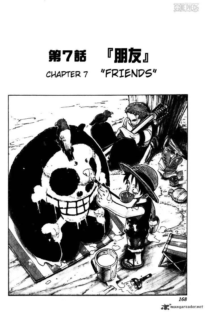 One piece, Chapter 7  Friends image 01