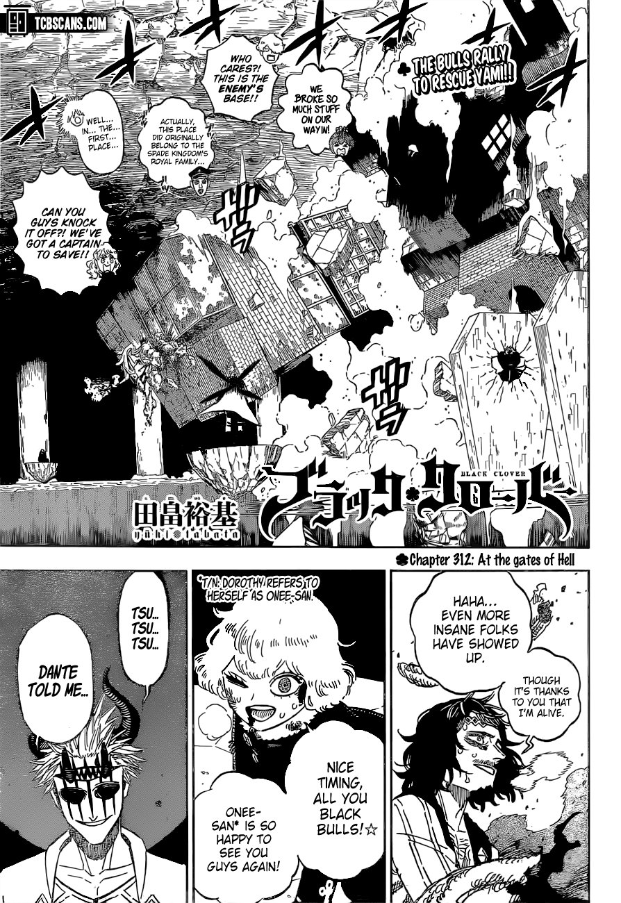 Black Clove, Chapter 312 image 01
